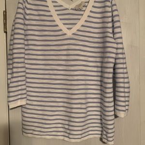 double v loft sweater